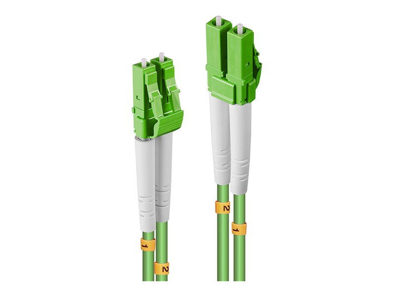 LINDY 3m Fibre Optic Cable LC/LC 50/125um OM5 LC Male to LC Male