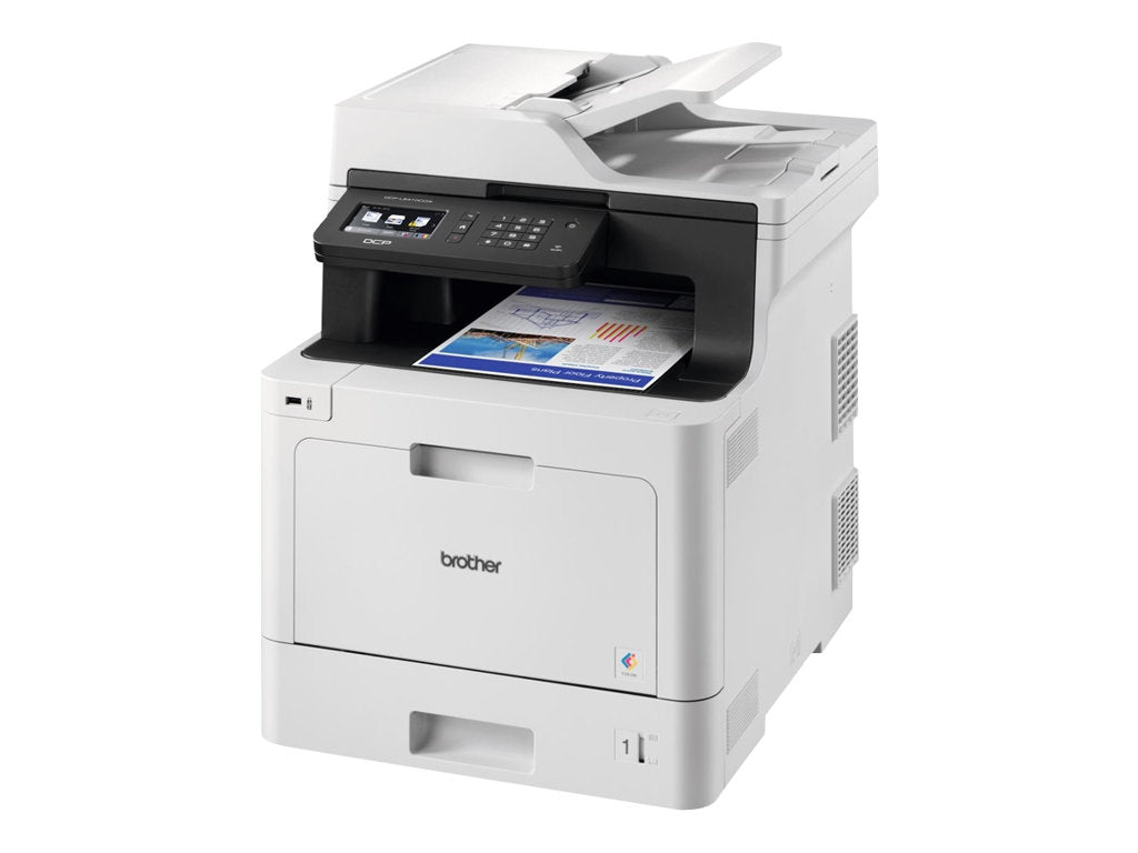 BROTHER BROTHER DCP-L8410CDW Multifonction 3-en-1 laser couleur avec Réseau Wifi 31ppm recto verso