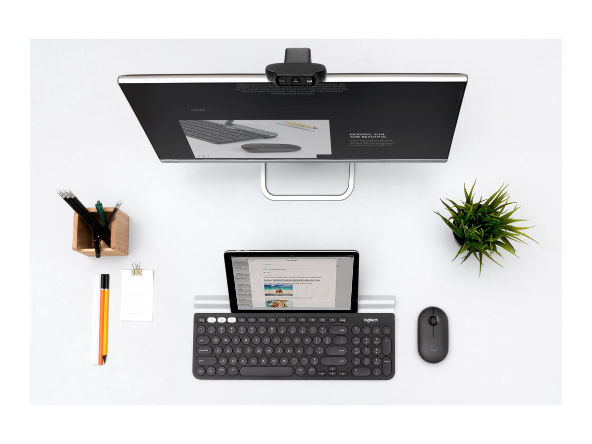 LOGITECH Pebble M350 Wireless Mouse graphite EMEA