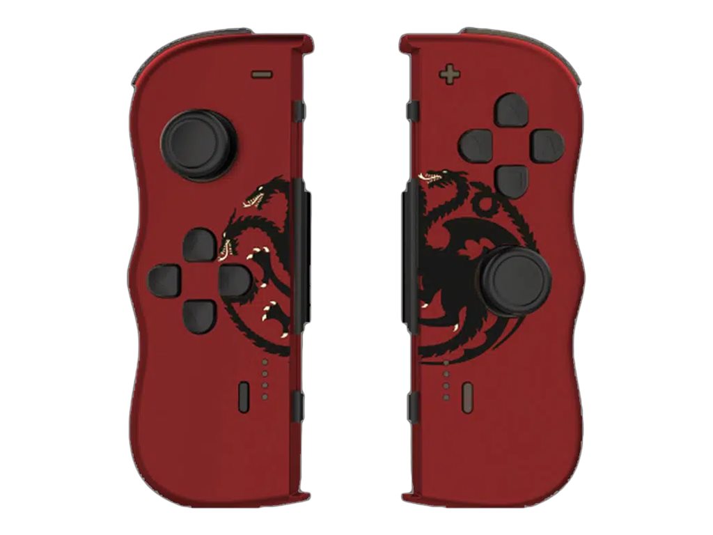 LEXIP LEXIP X GAME OF THRONES Black Lights Twinpads Controller Red