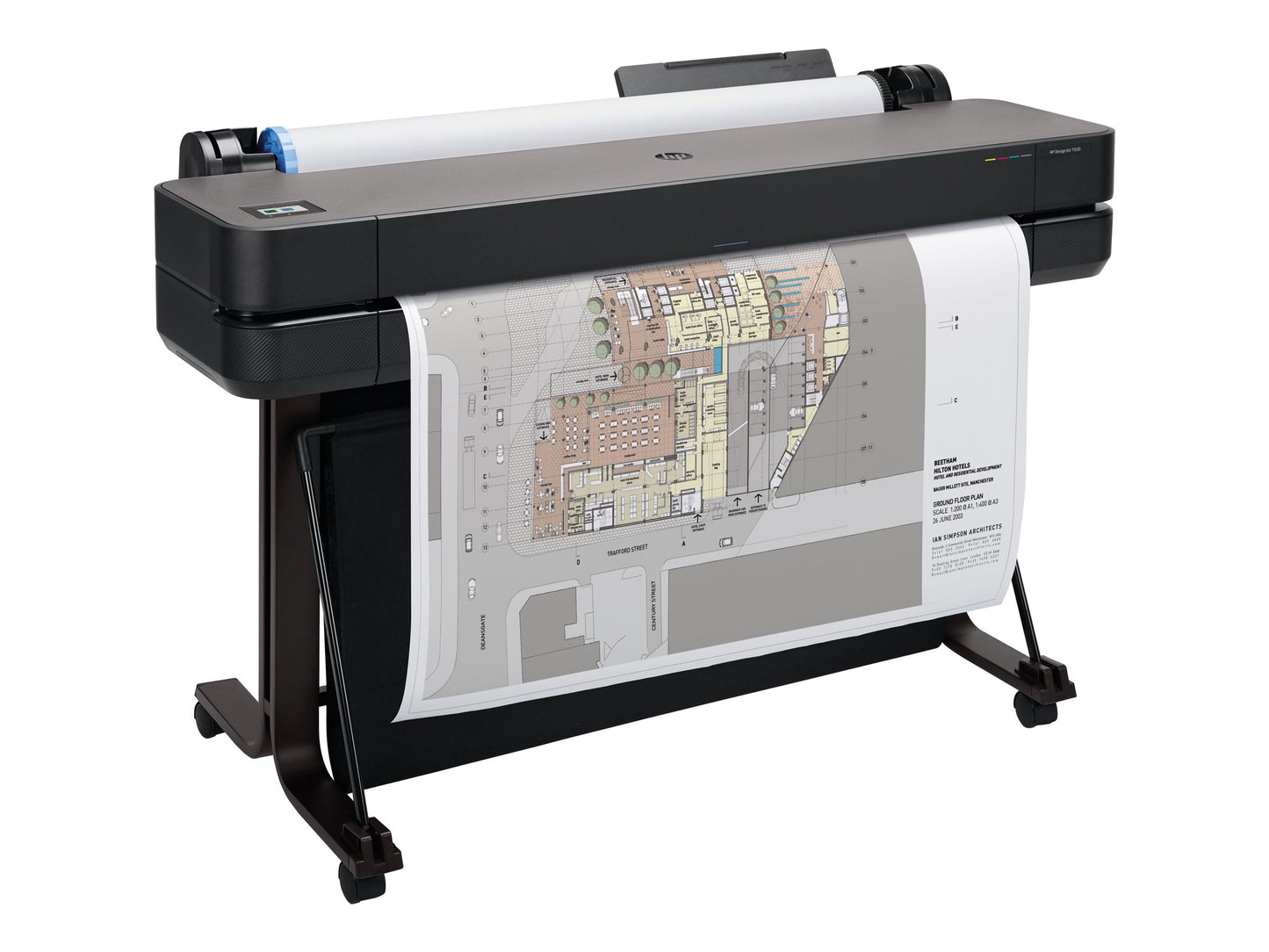 HP DesignJet T630 36p LFP 2025 Colour Ink-Jet A0 ANSI D Roll 91.4cmx45.7 m 2400x1200dpi 0.5 min/page USB LAN Wi-Fi