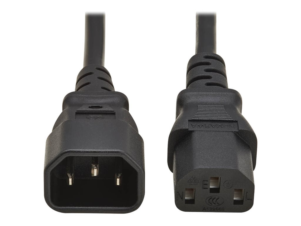 EATON TRIPPLITE Power cable IEC 60320 C14 to power IEC 60320 C13 250V 10 A 50cm Black Europe
