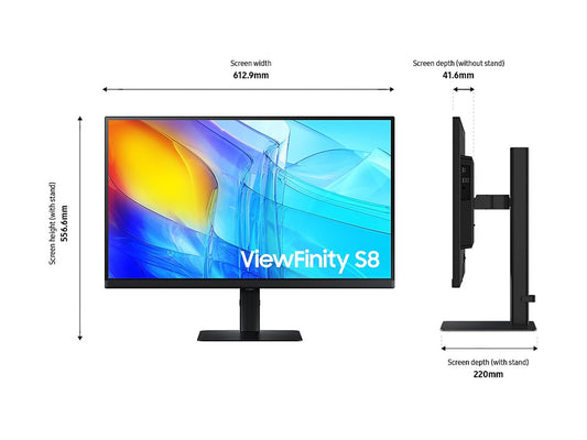 SAMSUNG SAMSUNG ViewFinity S80D 27p UHD IPS 60Hz 5ms HDMI