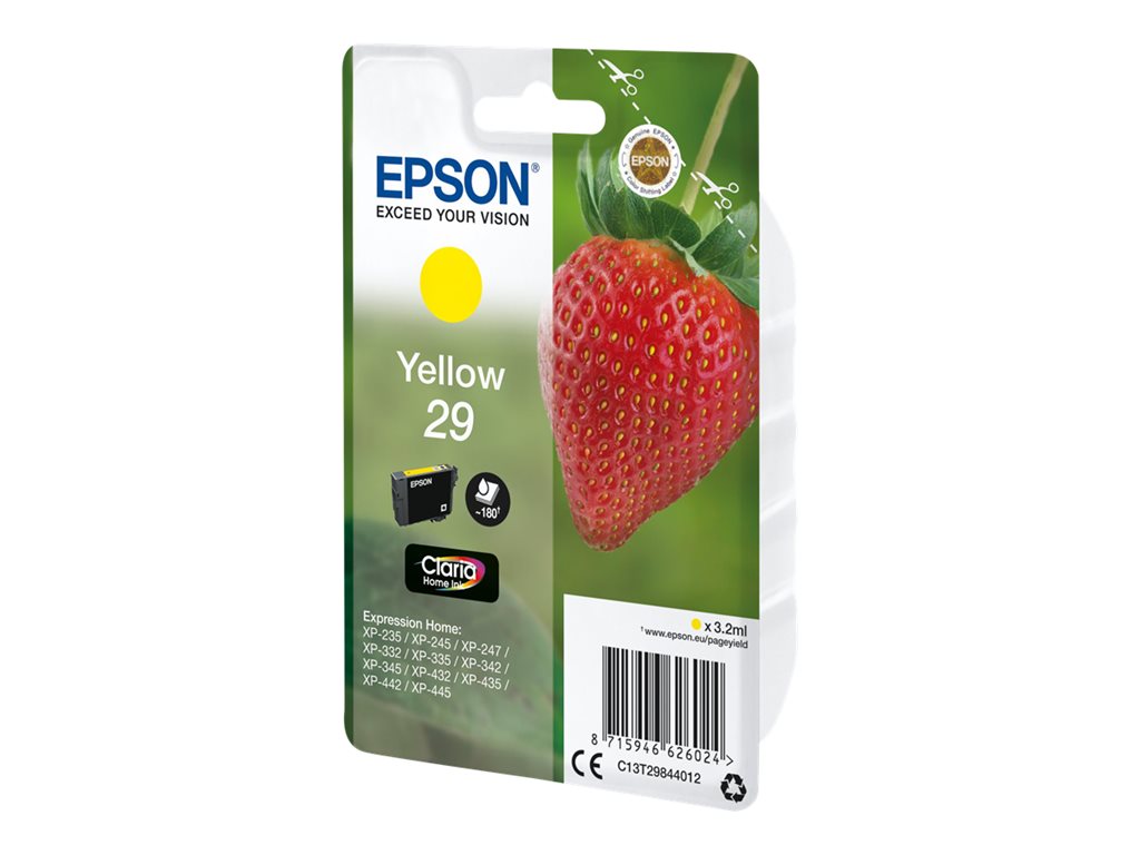 EPSON EPSON 4LB Cartridge Fraise - Ink Claria Home Yellow w/s
