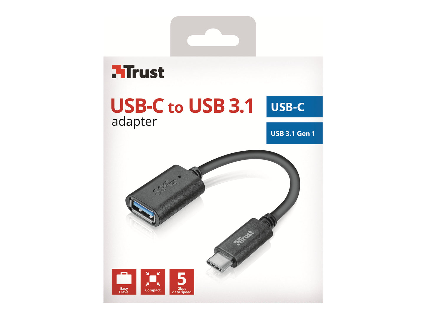 TRUST Adaptateur CALYX USB-C / USB