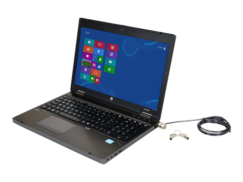 PORT KEYED SECURITY CABLE with MASTER KEY