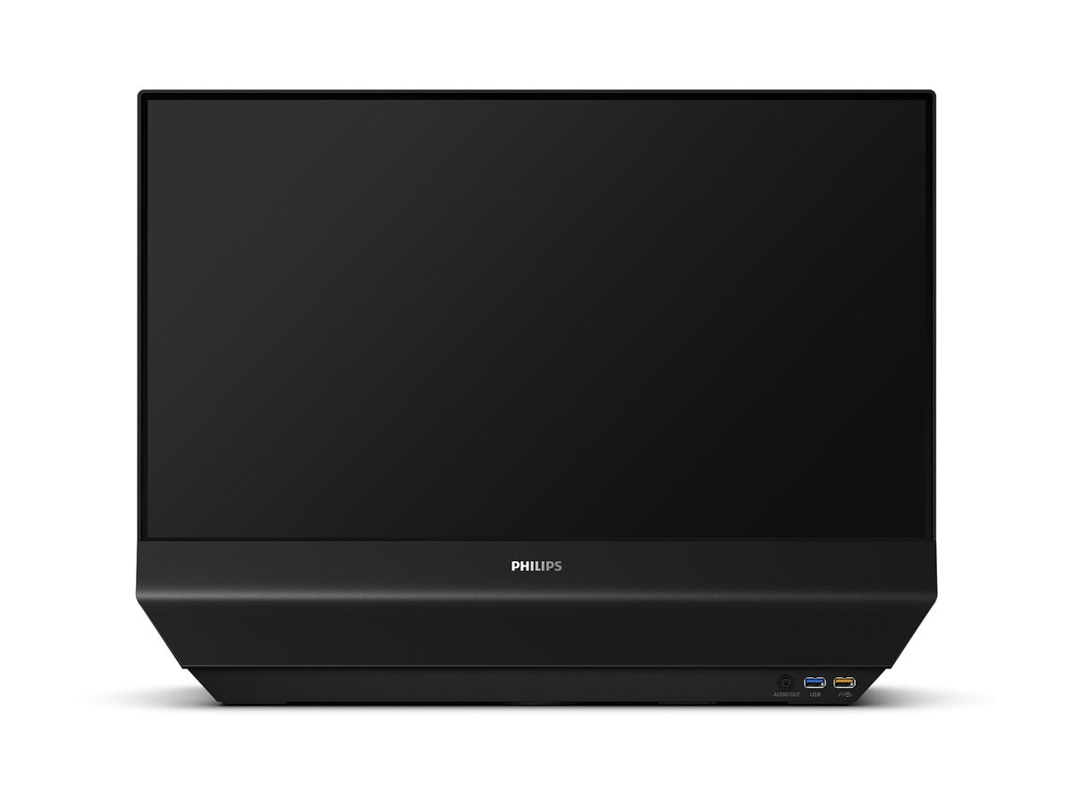 PHILIPS 24B2D5300/00 23.8p FHD 120Hz IPS Flat Fixed Swivel 180 degree DUAL-sided monitor DualView 65W TUV EyeSafe certified USB