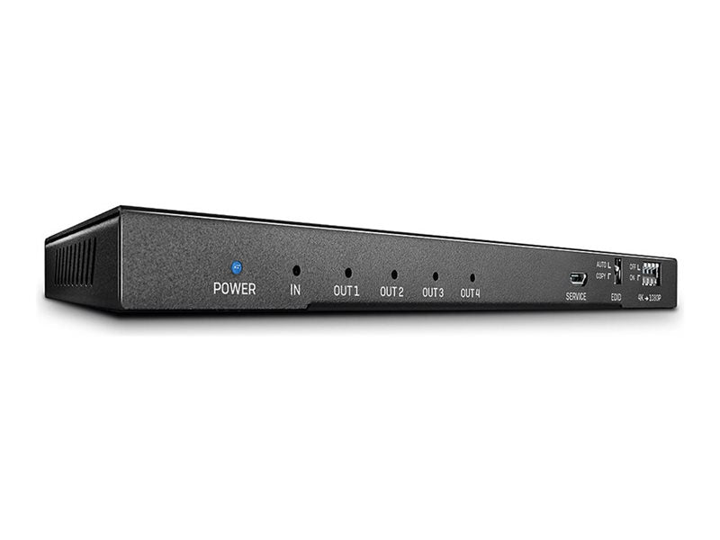 LINDY 4 Port HDMI 2.0 4K60 Splitter - 18GBit/s HDMI 2.0 with Audio