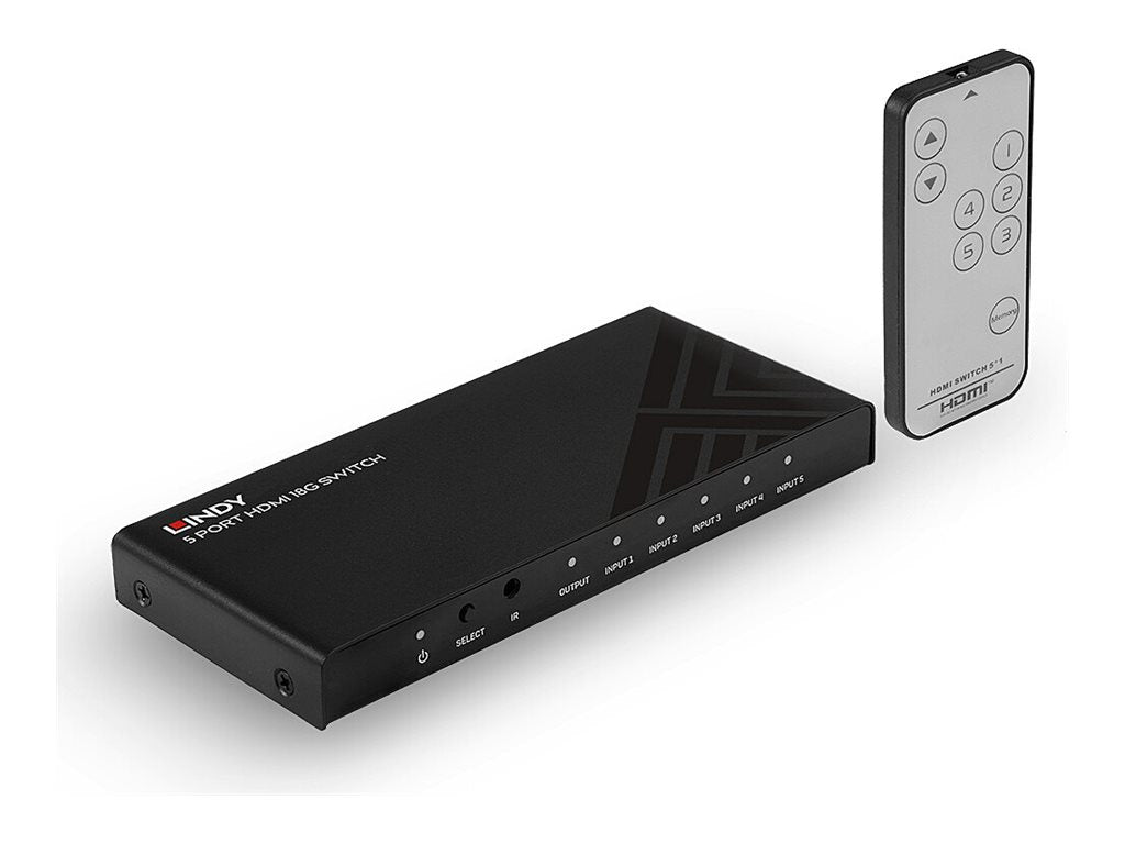 LINDY LINDY 5 Port HDMI 18G Switch