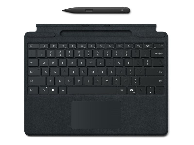 MICROSOFT MICROSOFT Surface Pro9/10 Typecover with Slim Pen COMM black Italy