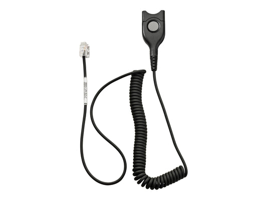 EPOS CSTD 01 Standard headset connection cable with EasyDisconnect to Modular Plug RJ 9