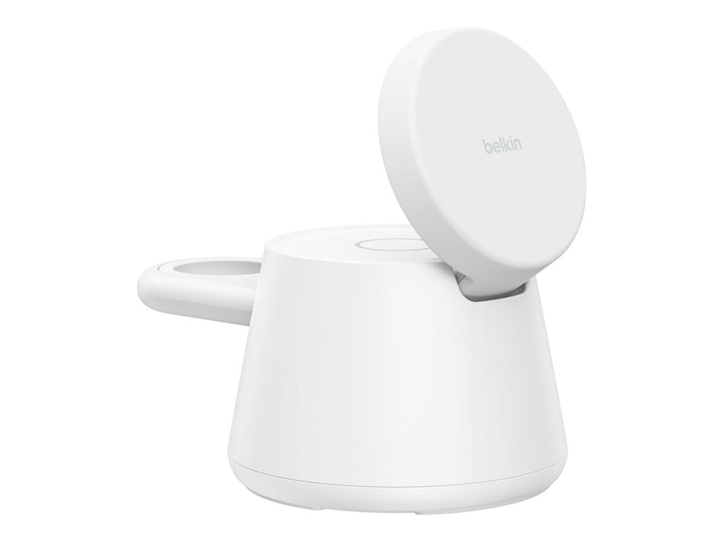 BELKIN ULTRACHARGE 25w Qi2 Modular Charging Dock White