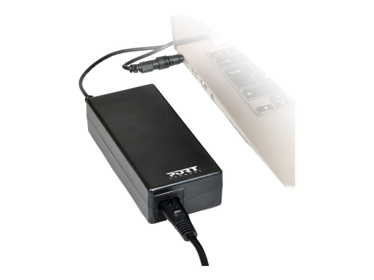 PORT DESIGNS PORT DESIGNS Compatible with LENOVO notebooks EU Plug 65W power supply for notebooks up to 90W