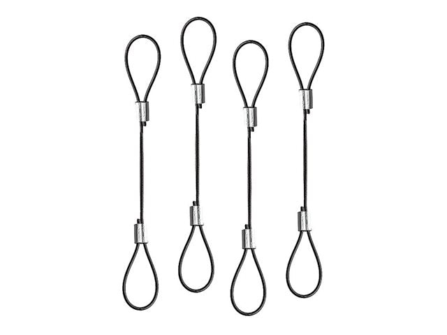 LINDY Cable Adapter Tethers - Pack of 4