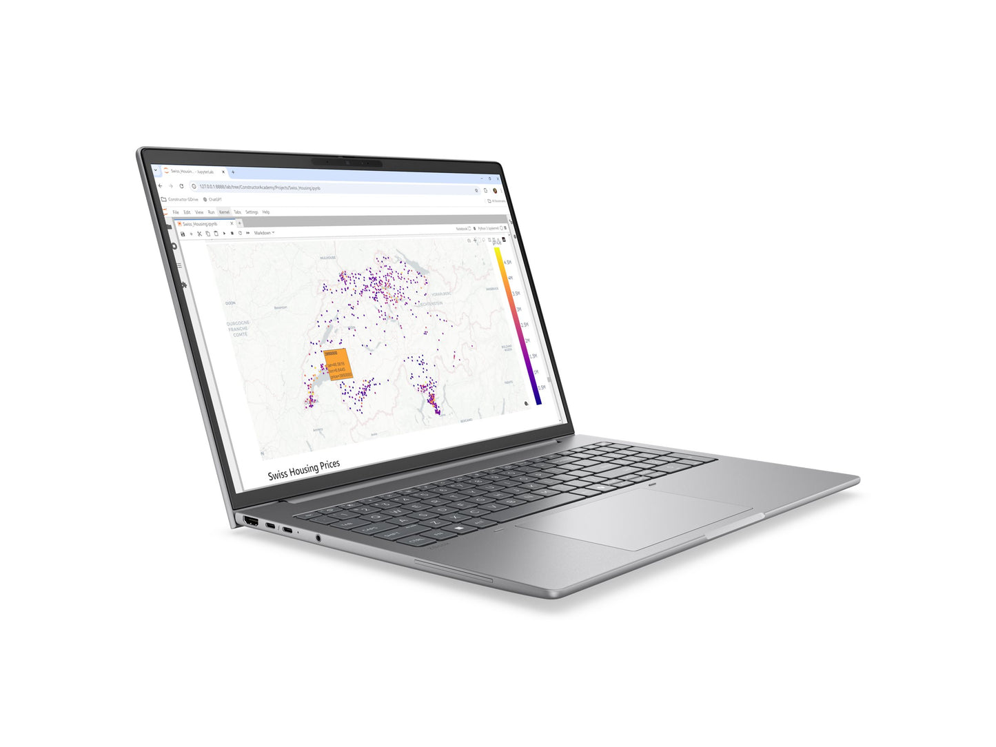 HP INC. HP ZBook 8 G2i 16 Intel Core Ultra 7 356H 16p WUXGA 16Go DDR5 1To SSD be+BT 8C Batt FPS W11P NG PRM 1yr Wrty