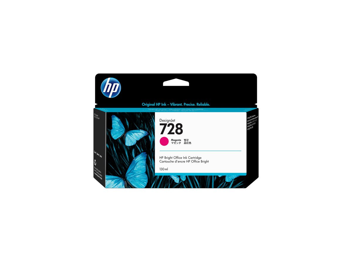 HP 728 original 130-ml Magenta Ink cartridge F9J66A