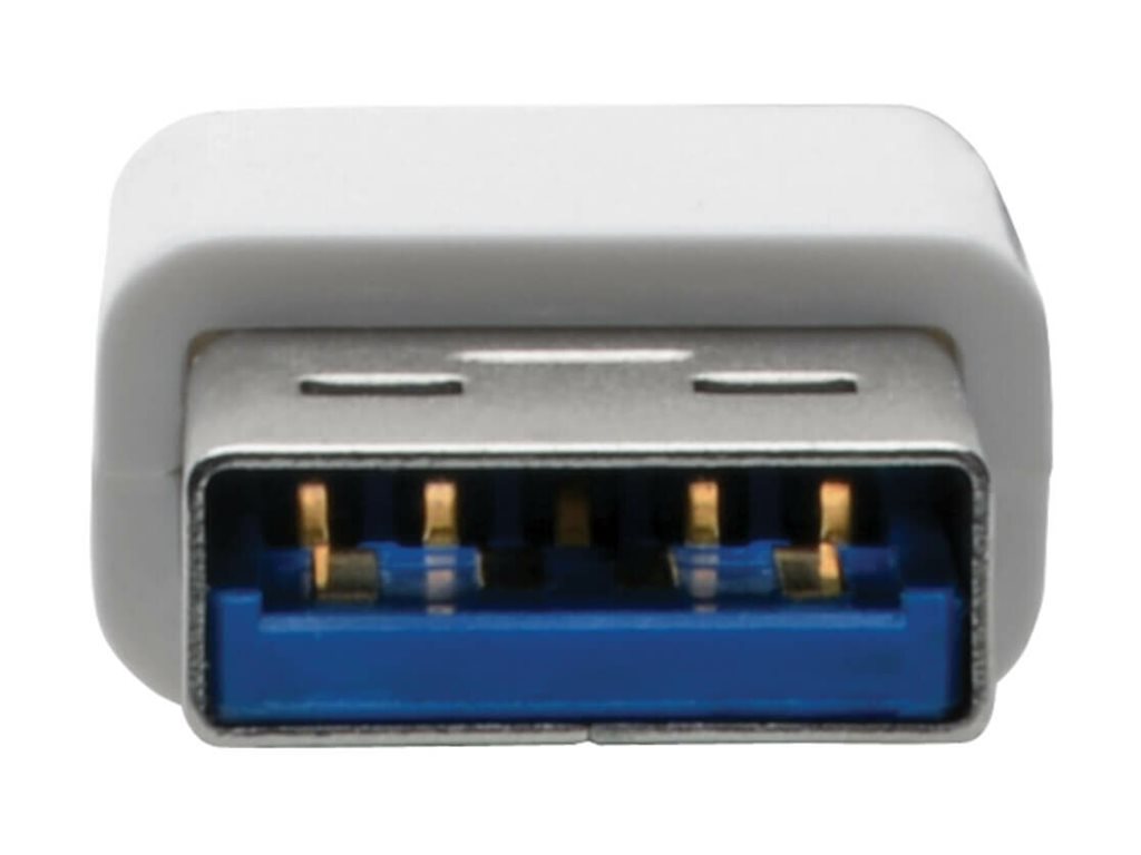 EATON TRIPPLITE USB 3.0 to Gigabit Ethernet NIC Network Adapter 10/100/1000Mbps White