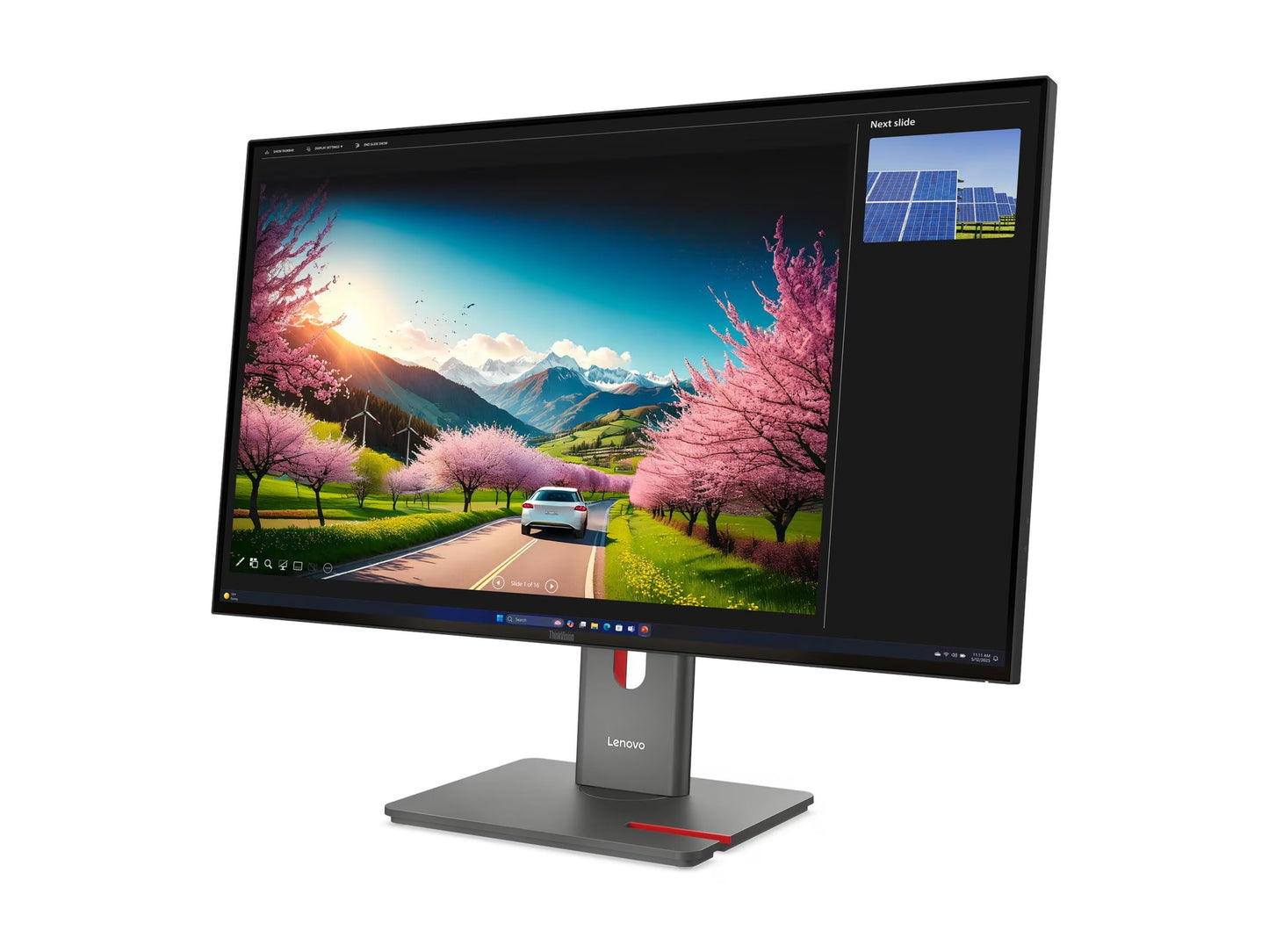 LENOVO ThinkVision P32UD-40 LED Écran 32p 31.5p 3840x2160 4K 120Hz IPS 350cd/m2 HDR10 2xThunderbolt 4 2xDisplayPort HDMI USB