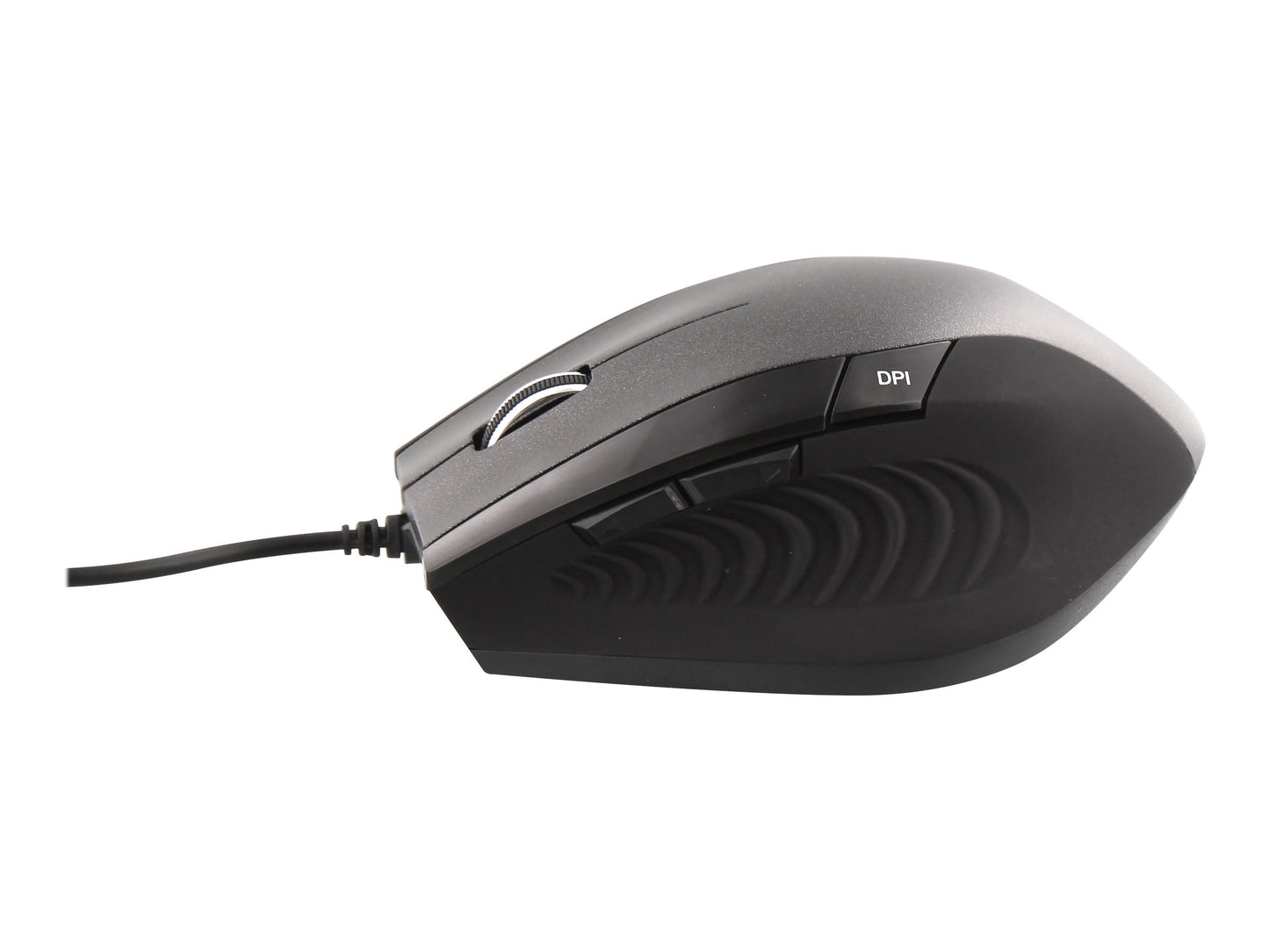 T'NB TNB ERGO Line Wired Ergonomic Mouse Black Optimized Design For Comfortable Use