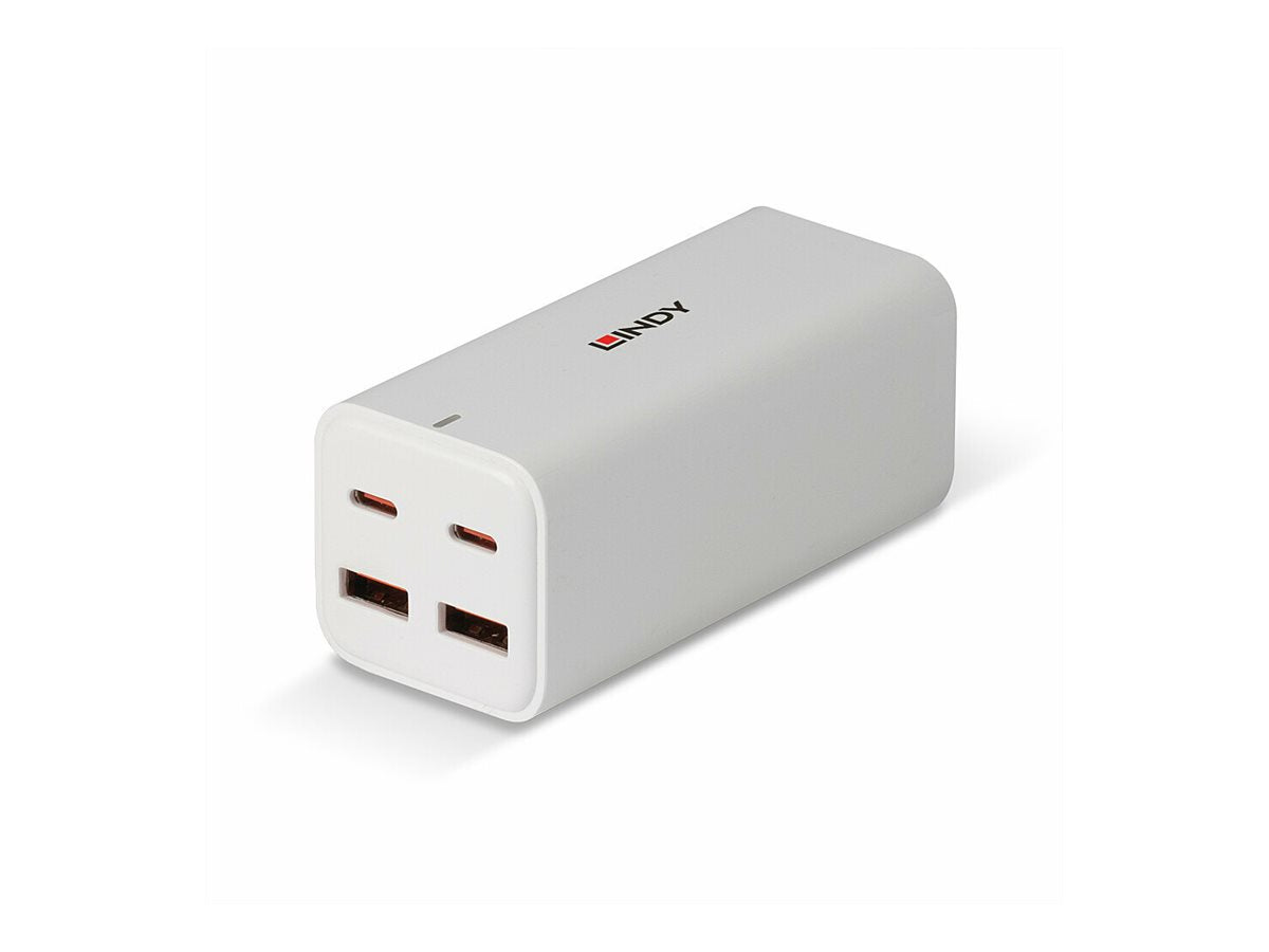 LINDY LINDY 100W 4-Port USB Desktop GaN Fast Charger