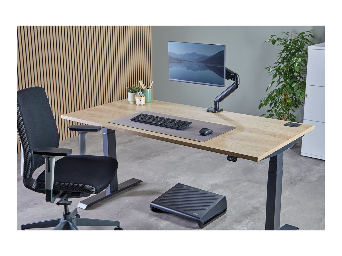 FELLOWES TAPIS SOUS MAIN DE BUREAU GRIS