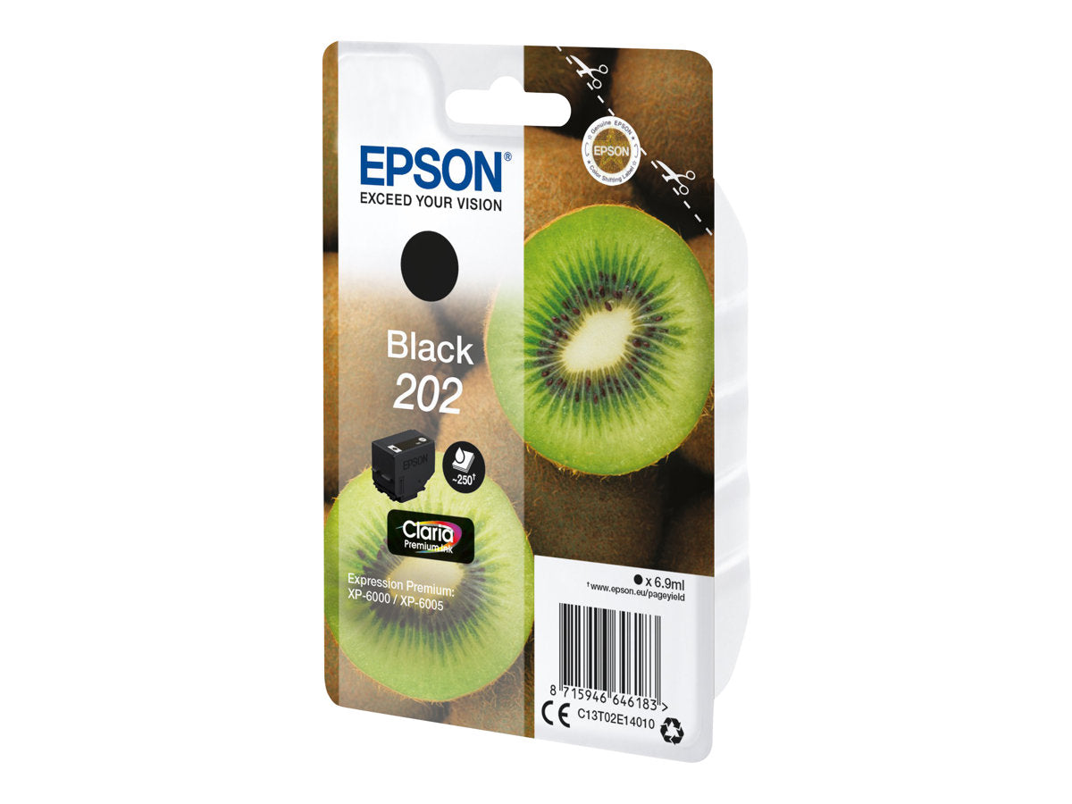 EPSON 4LB Singlepack Black 202 Kiwi Clara Premium Ink