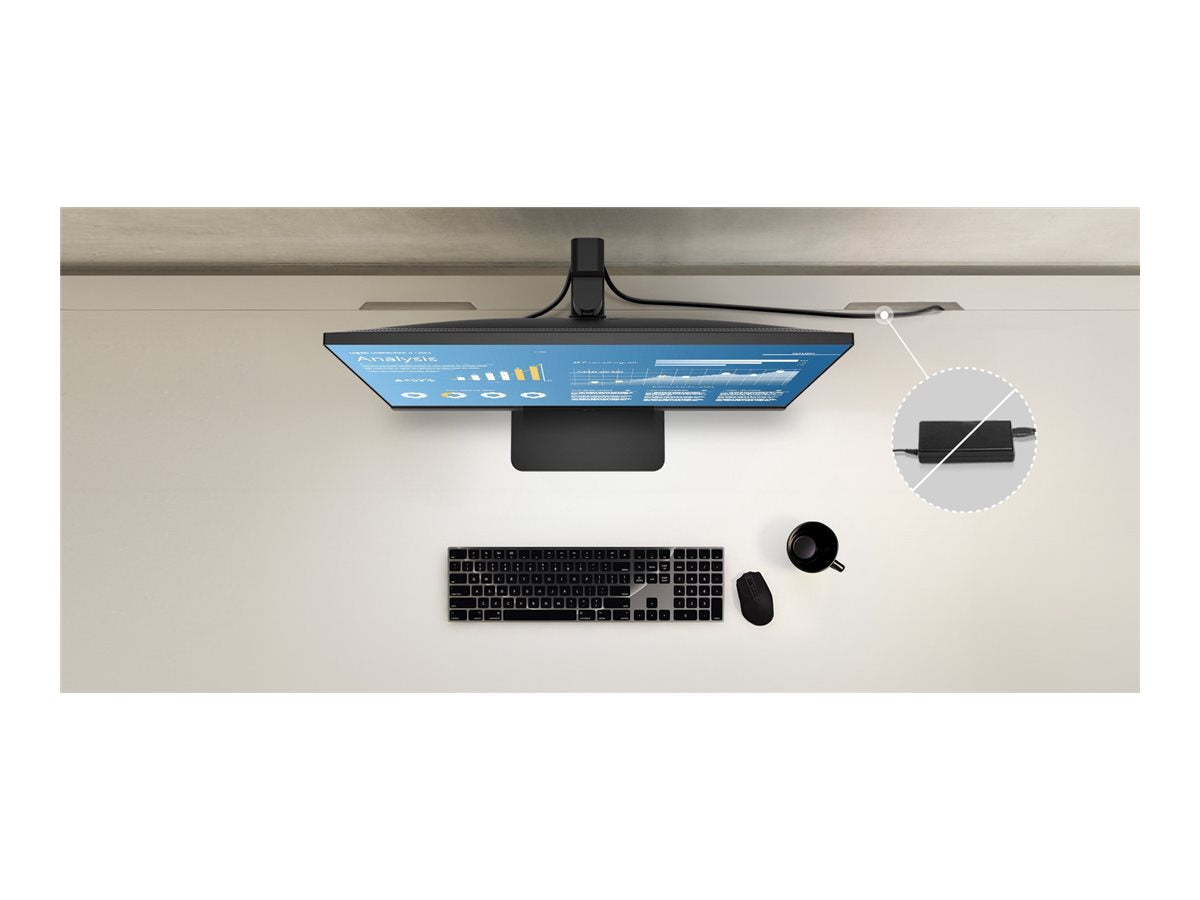LG LG 24BA450-B.AEUQ Écran LED - 24 - 1920 x 1080 Full HD (1080p) @ 100 Hz - IPS - 250 cd/m² - 1300:1 - 5 ms - HDMI, VGA, DP- HP