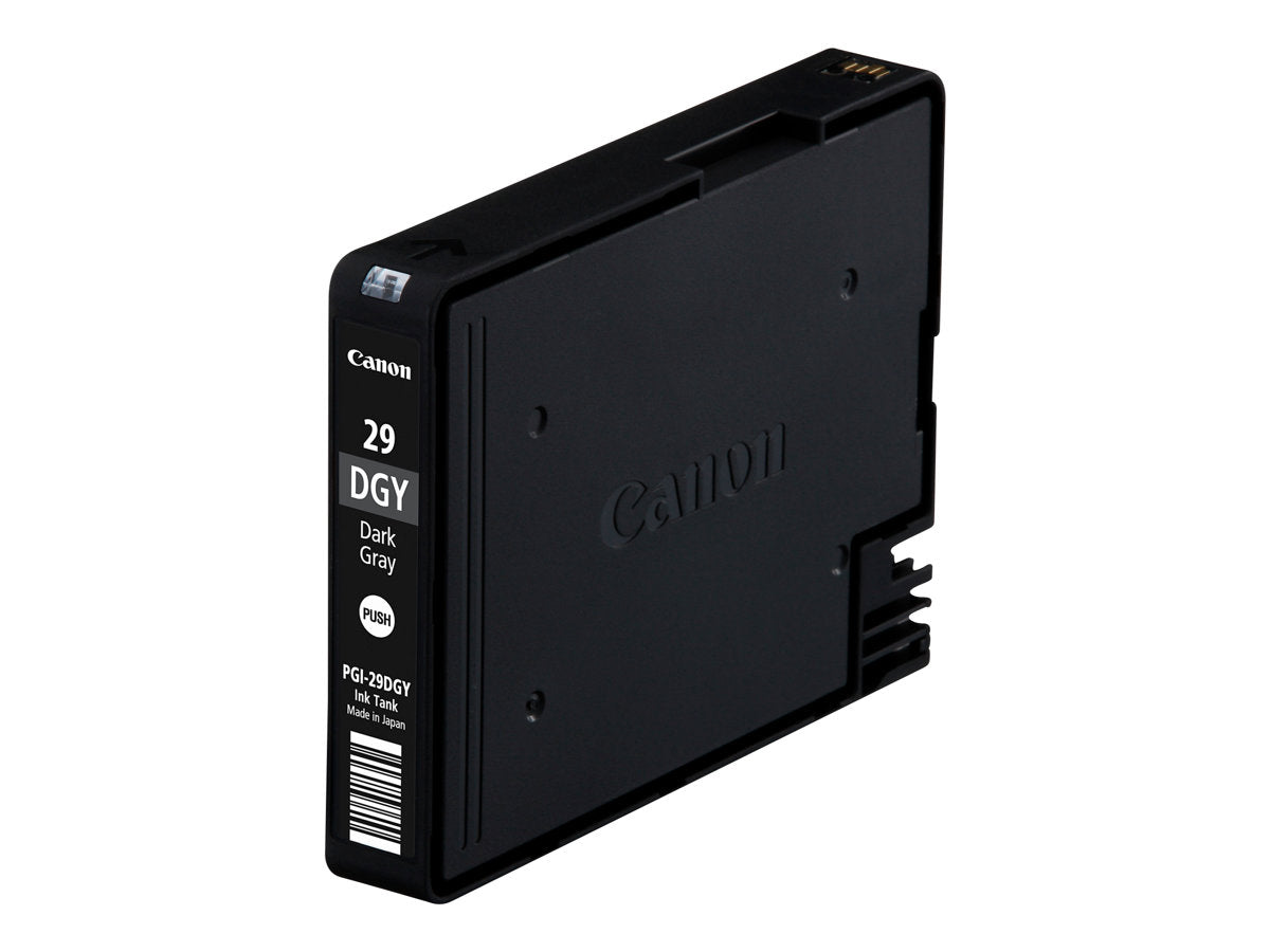 CANON PGI-29 DGY cartouche d encre gris foncè capacité standard 710 pictures pack de 1