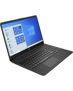 Laptop HP "15s-eq1123nf" - écran 15,6" - AMD AthlonTM Silver 3050U - RAM 4 Go - noir ébène