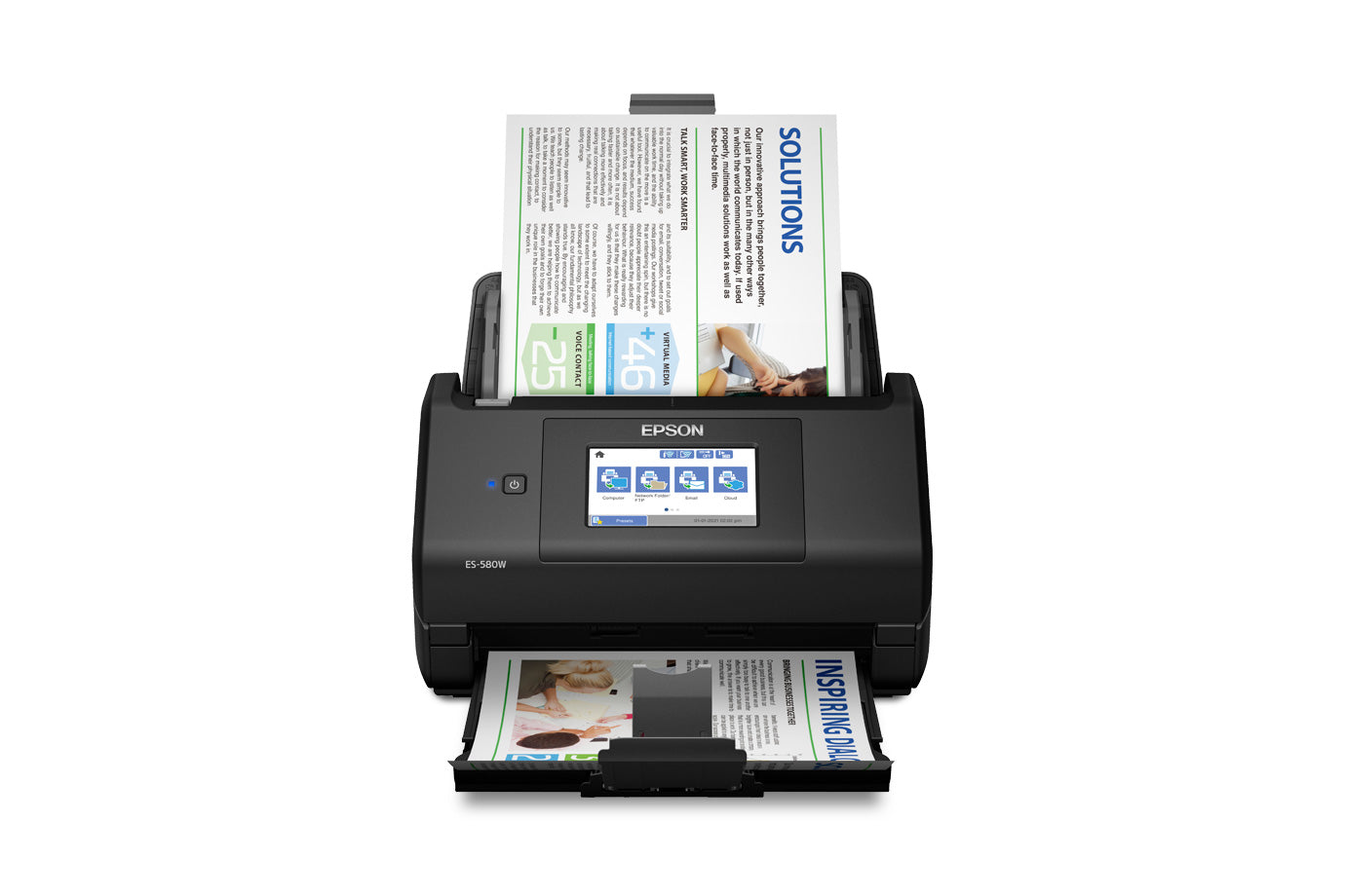 EPSON LC4PBK5 Ruban Noir sur Bleu 12mm x 5m